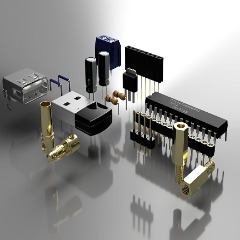 resistors, capacitors
